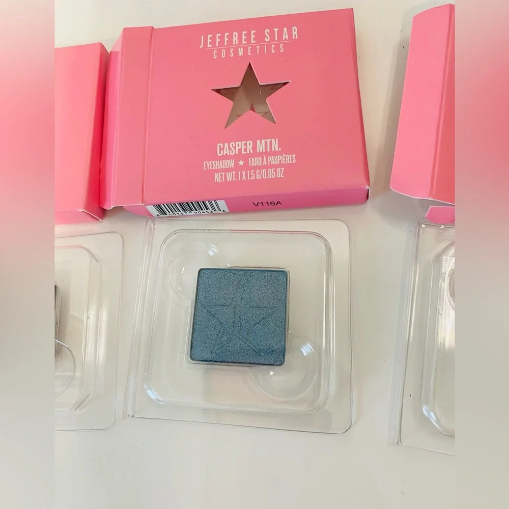 Jeffree Star single eyeshadows set of 5
